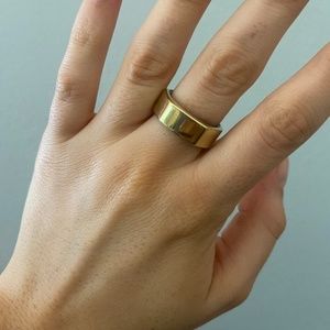 Oura Ring Generation 3- Gold, Size 8